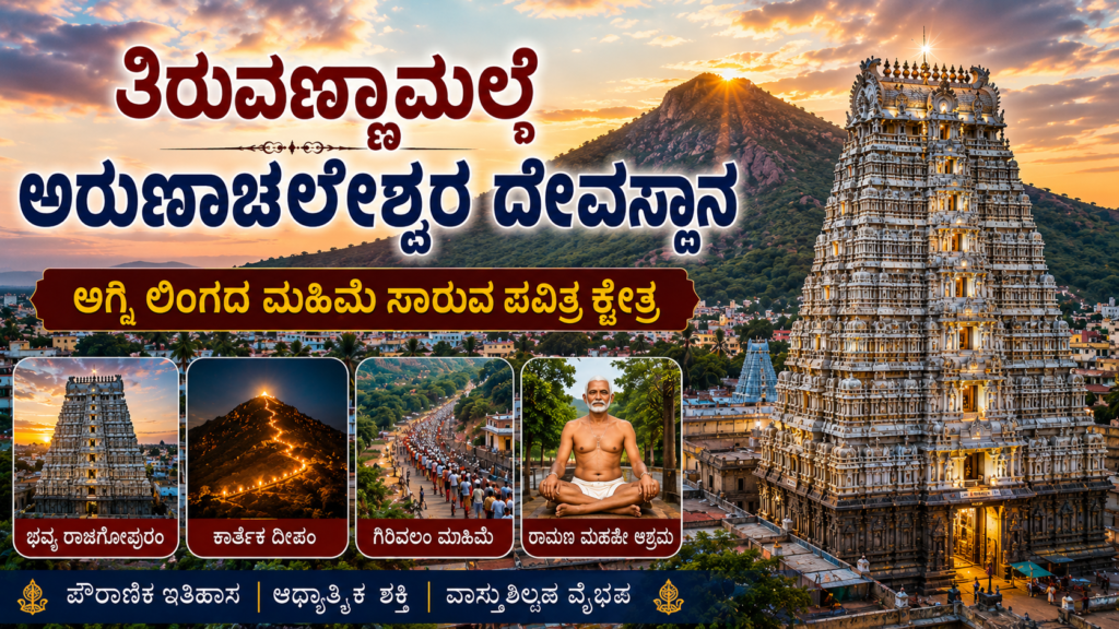 ತಿರುವಣ್ಣಾಮಲೈ ಅರುಣಾಚಲೇಶ್ವರ ದೇವಸ್ಥಾನದ ಇತಿಹಾಸ: