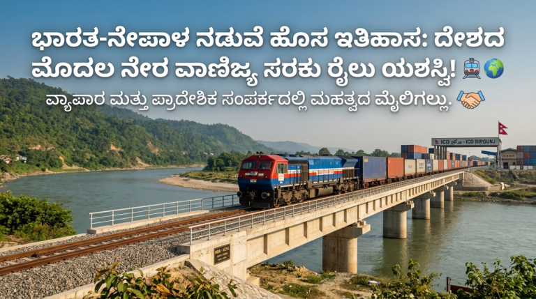 ಭಾರತ-ನೇಪಾಳ ನಡುವೆ ಹೊಸ ಇತಿಹಾಸ: