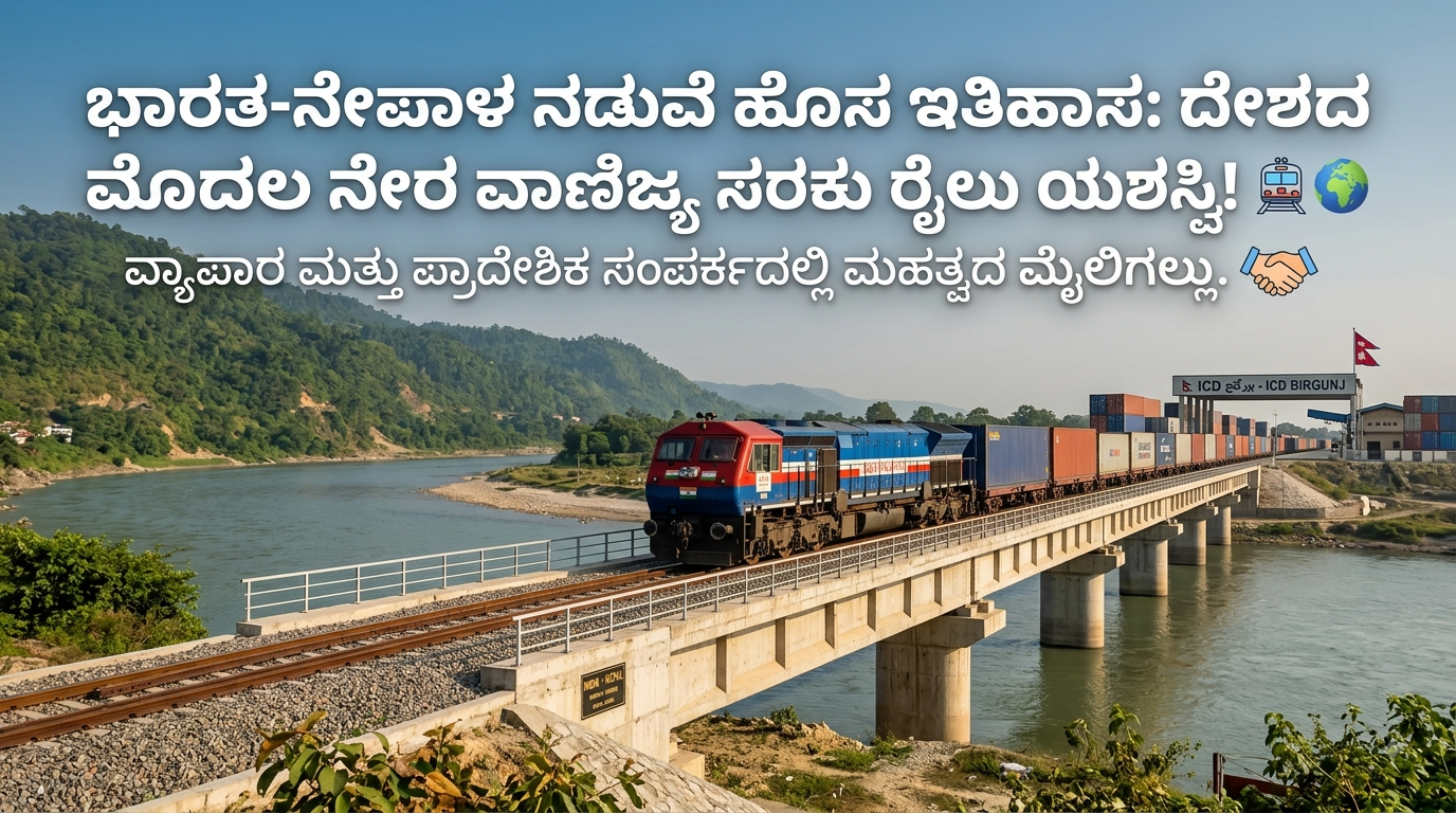 ಭಾರತ-ನೇಪಾಳ ನಡುವೆ ಹೊಸ ಇತಿಹಾಸ: